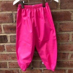 Waterproof rain pants